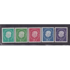 ALEMANIA OCCIDENTAL BERLIN 1959 SERIE COMPLETA DE ESTAMPILLAS NUEVAS MINT 17.50 EUROS
